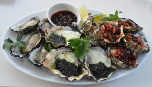 Sydney Rock Oysters (natural, kilpatrick & chevre)