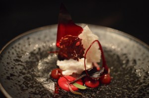 Beetroot, rhubarb & goat milk