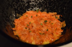 Fresh polenta & thyme