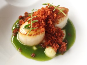 Scallop. White Bean. Chorizo